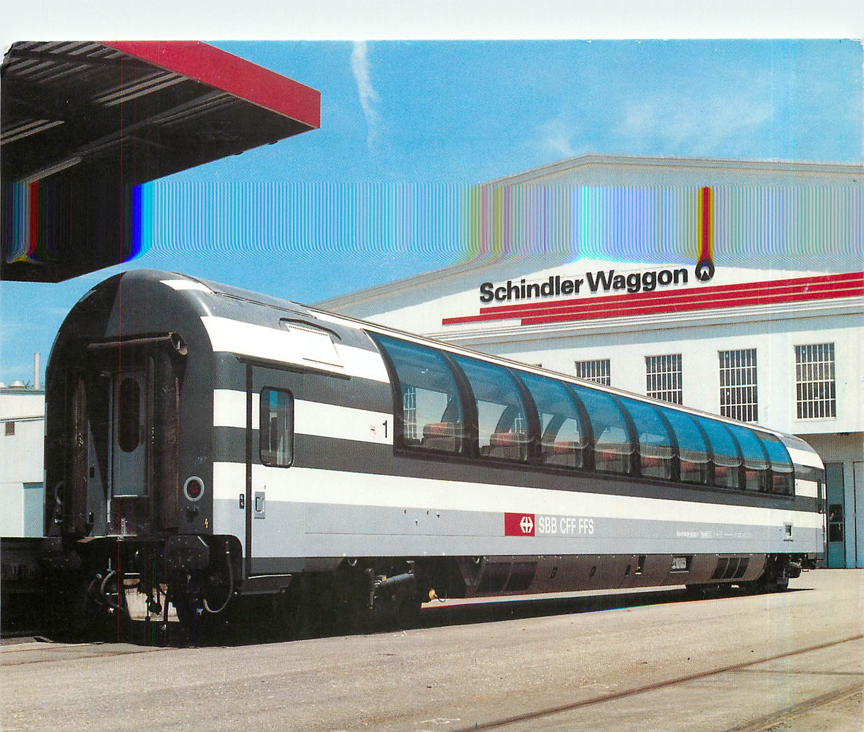 CPM Sbb ric Panoramawagen Schindler Waggon