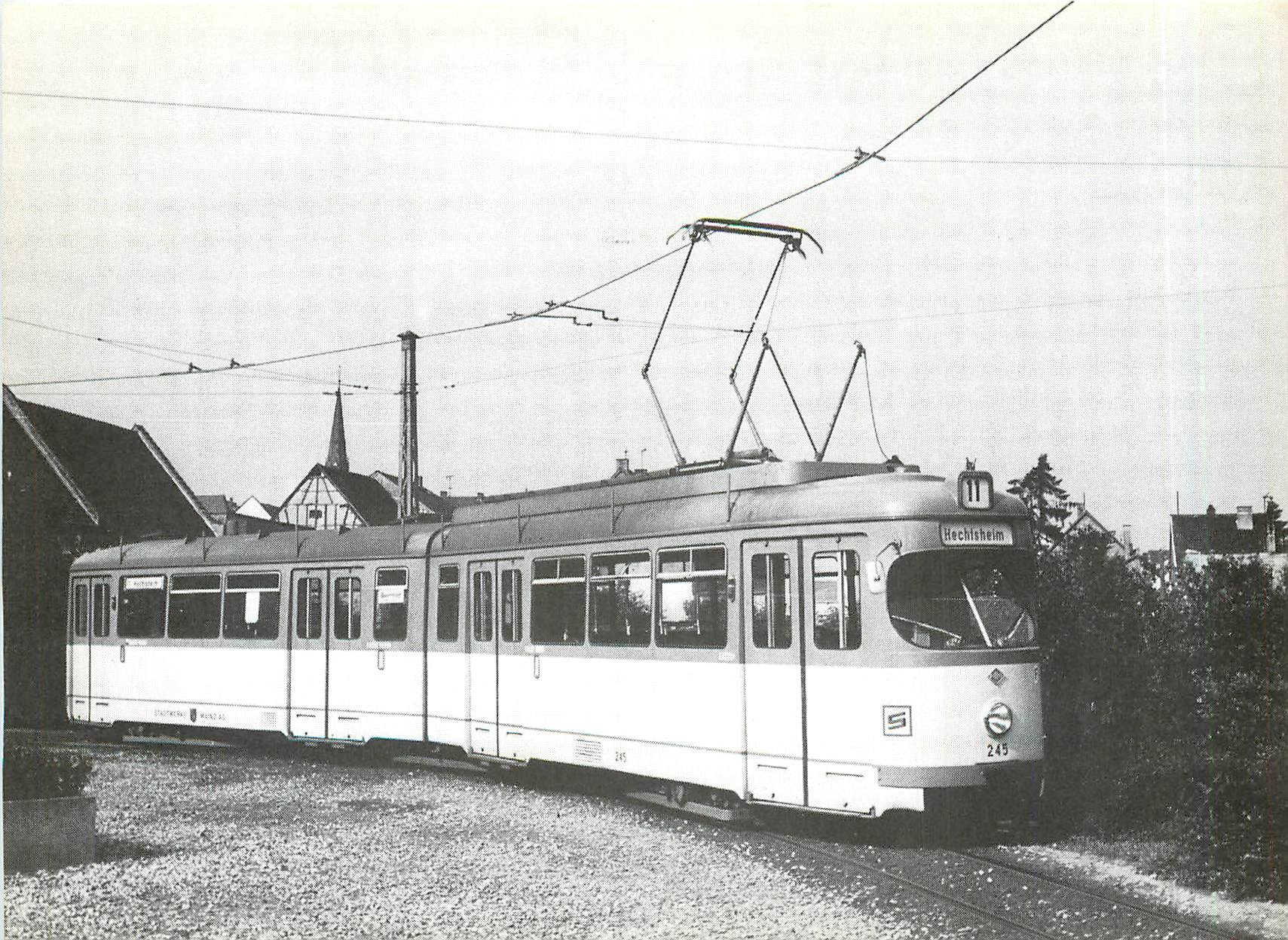 CPM Stadtwerke Mains AG Verkehrsbetriebe Duwag