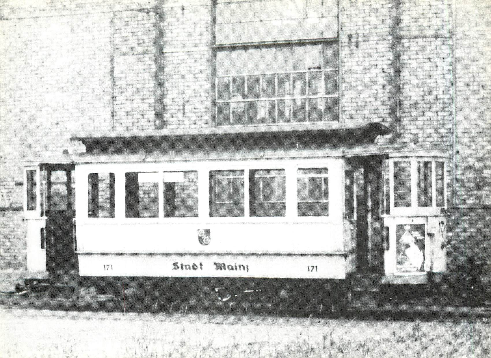 CPM Stadtwerke Mains AG Verkehrsbetriebe Falkenried 1900