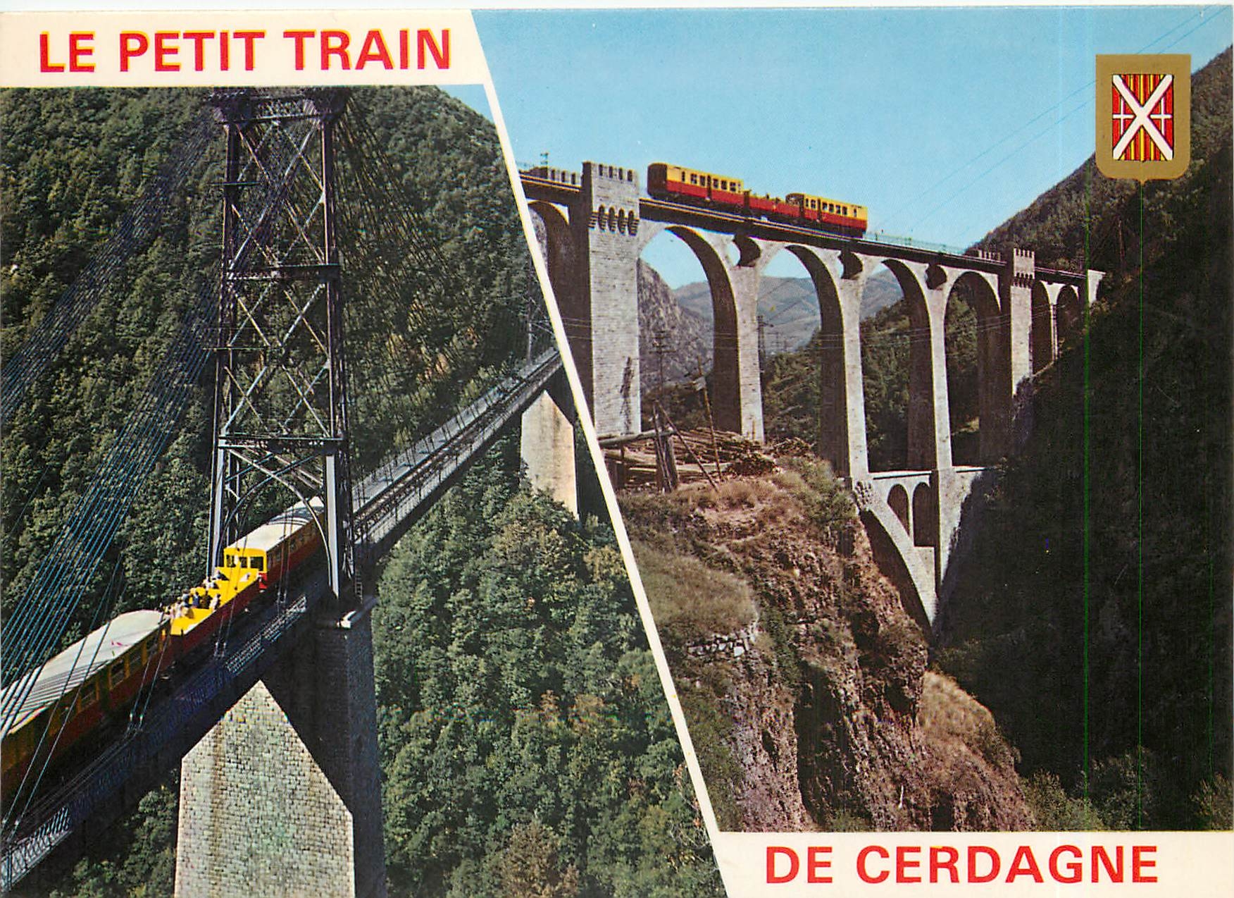 CPM Le petit Train de Cerdagne