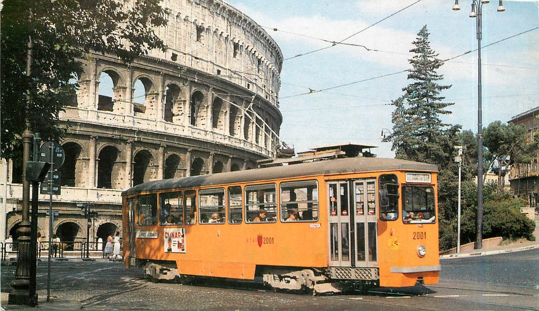 CPM Motrice presso il Colosseo