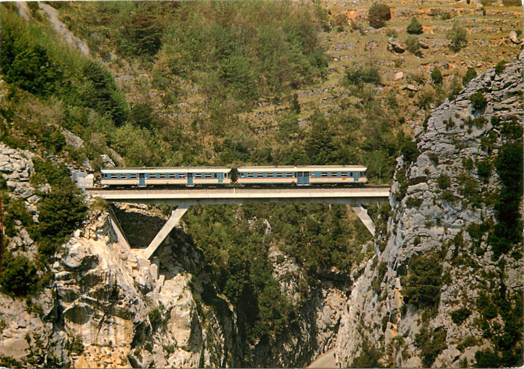 CPM Le pont de Saorge Cunéo Tende Brail S Remo