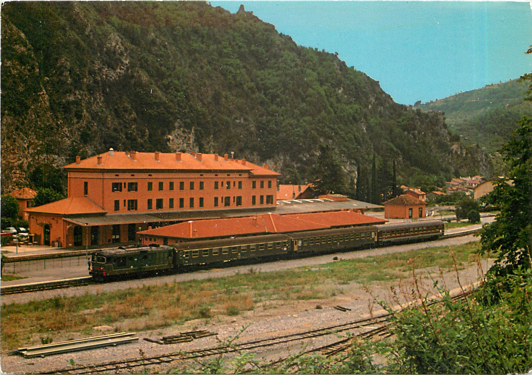 CPM La gare internationale de Breil sur Roya