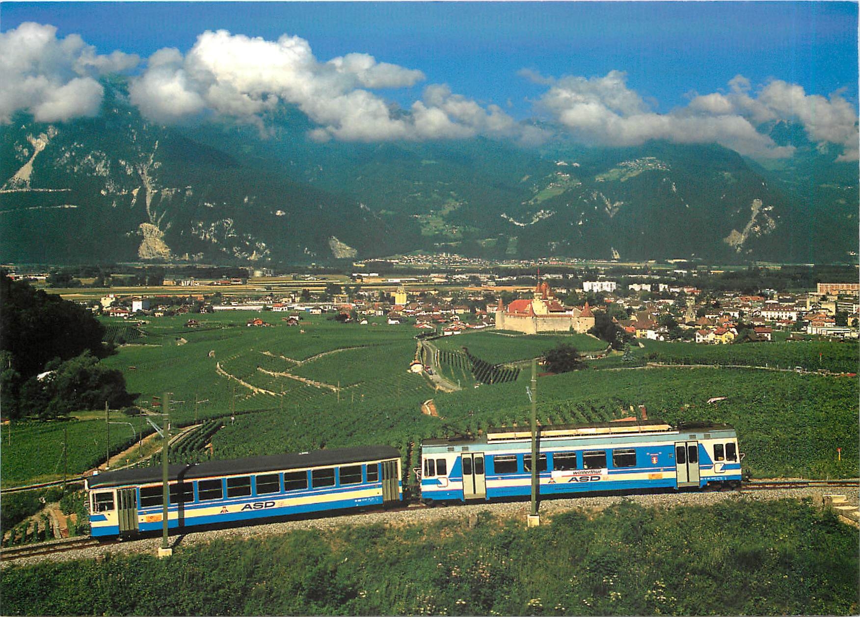 CPM Chemin de fer Aigle Le Sépey Les Diablerets