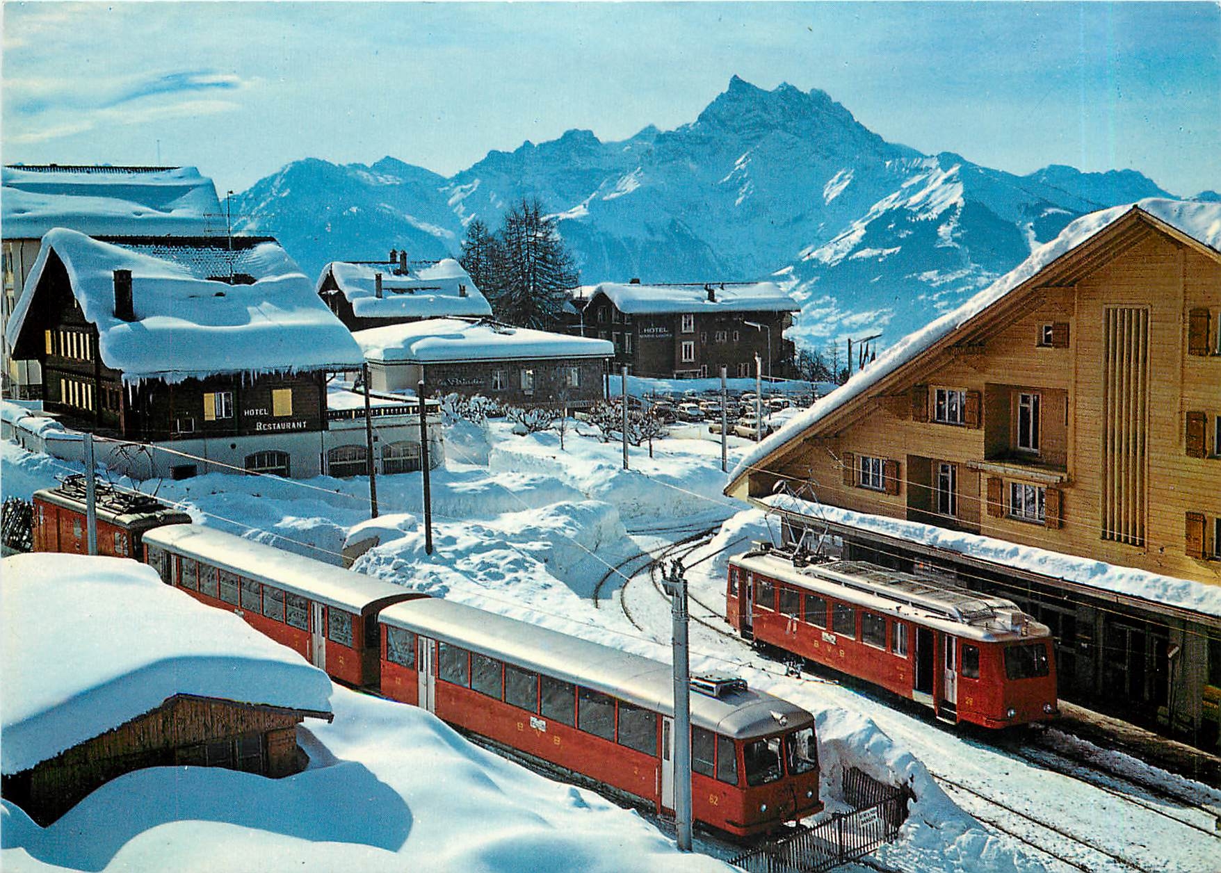 CPM Villars la gare et les Dents du Midi