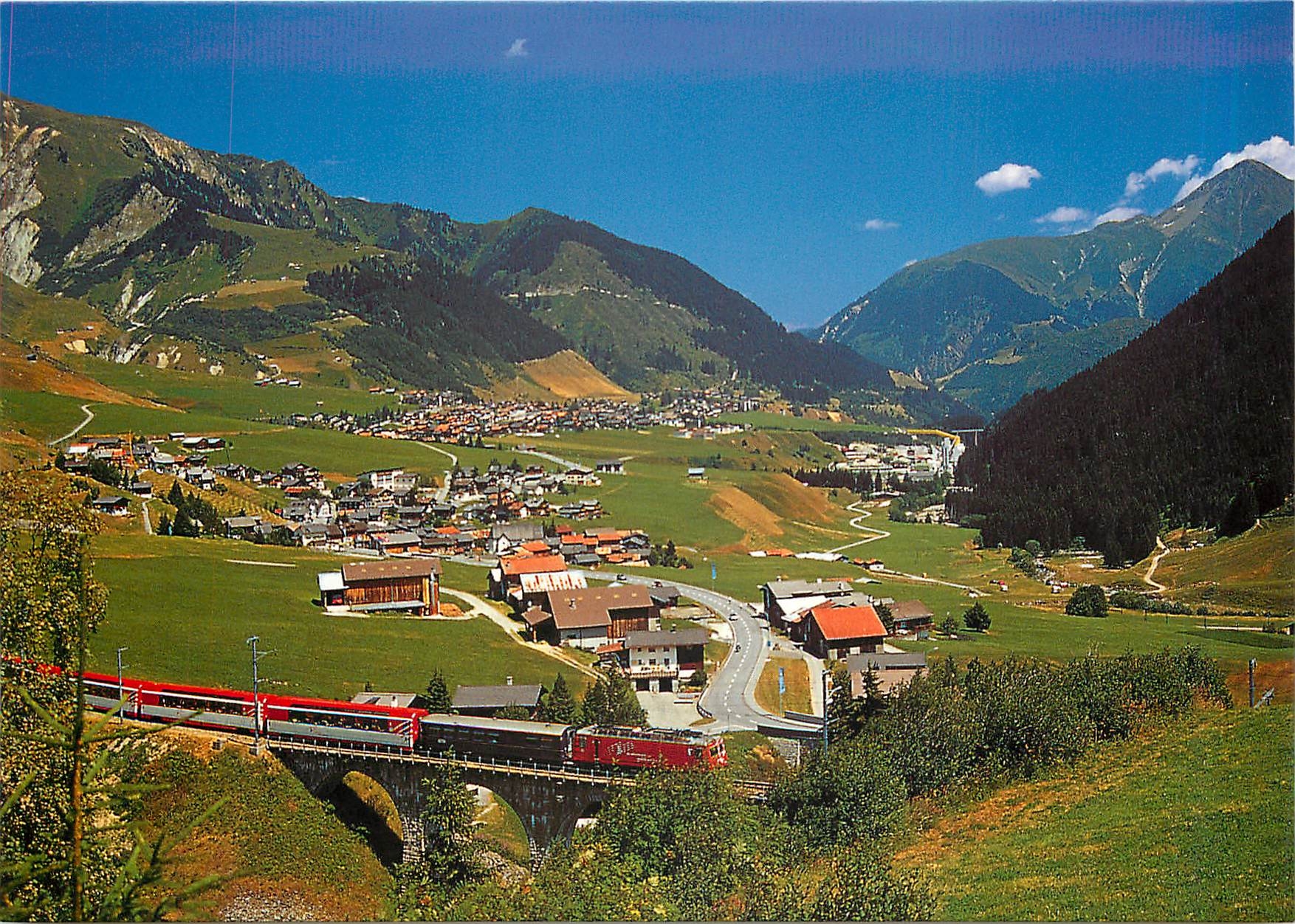 CPM Glacier Express Rueras und Sedrun
