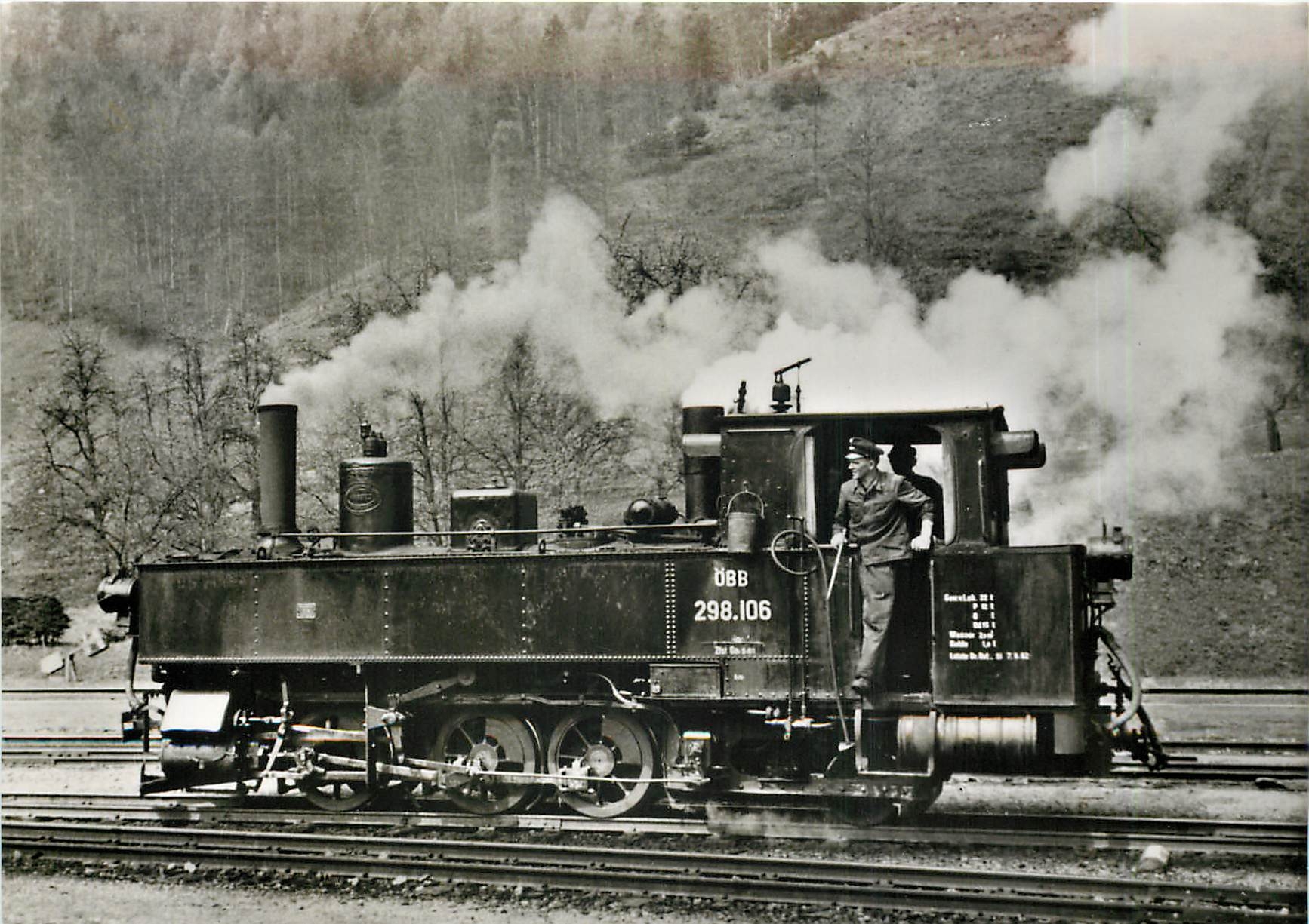 CPM Osterreichische Bundesbahnen Schmalspur lokomotive