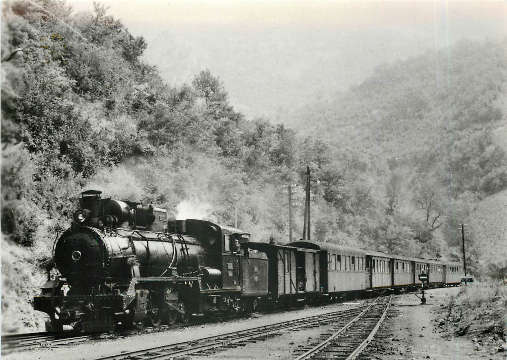 CPM Jugoslavische Eisenbahnen Schmalspur lokomotive