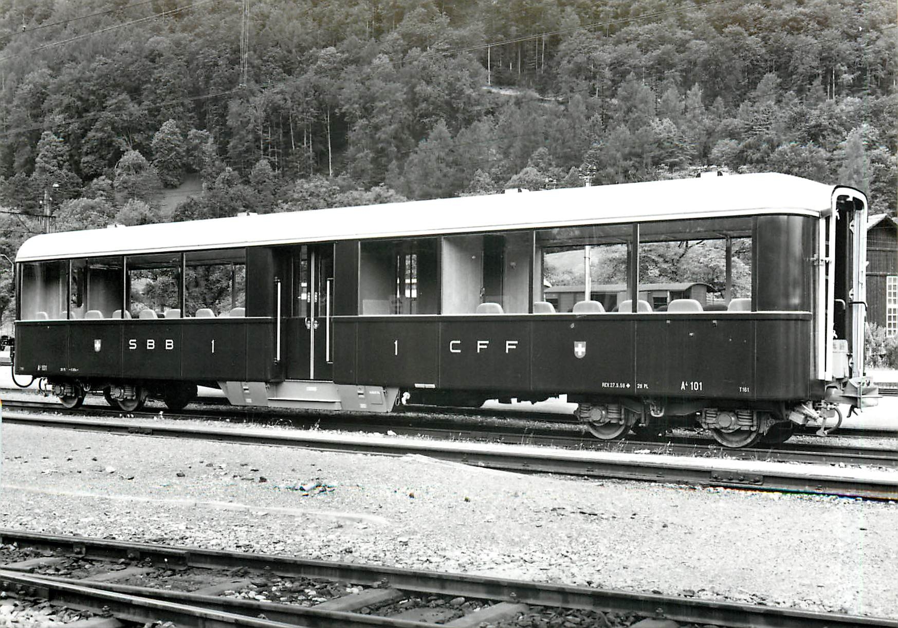 CPM SBB CFF Voie étroite