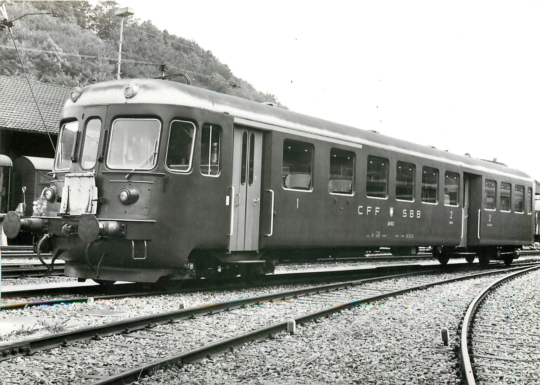 CPM SBB CFF Genève La Plaine voiture de commande Abt