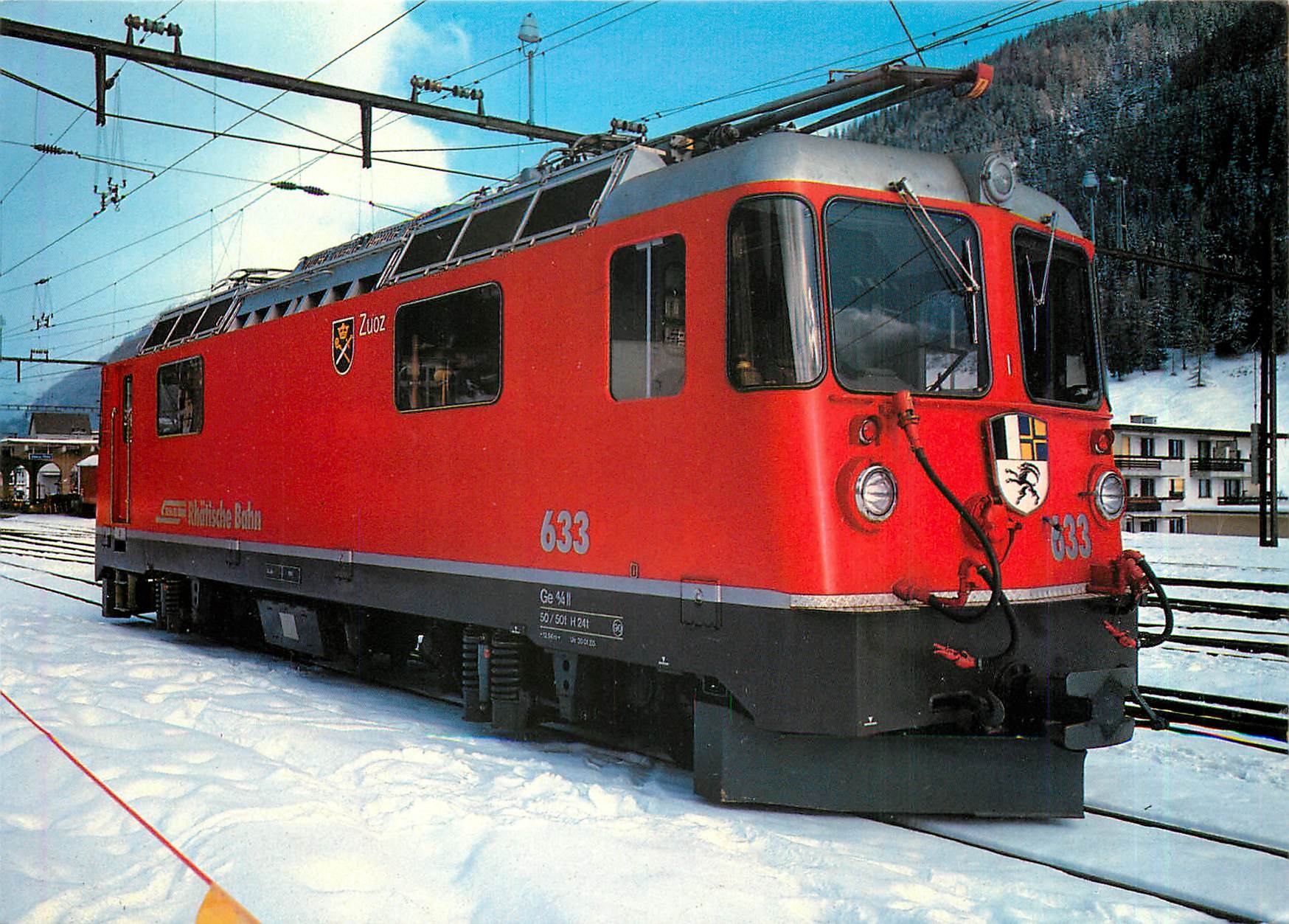 CPM Rhatische Bahn elektrische lokomotiv Ge