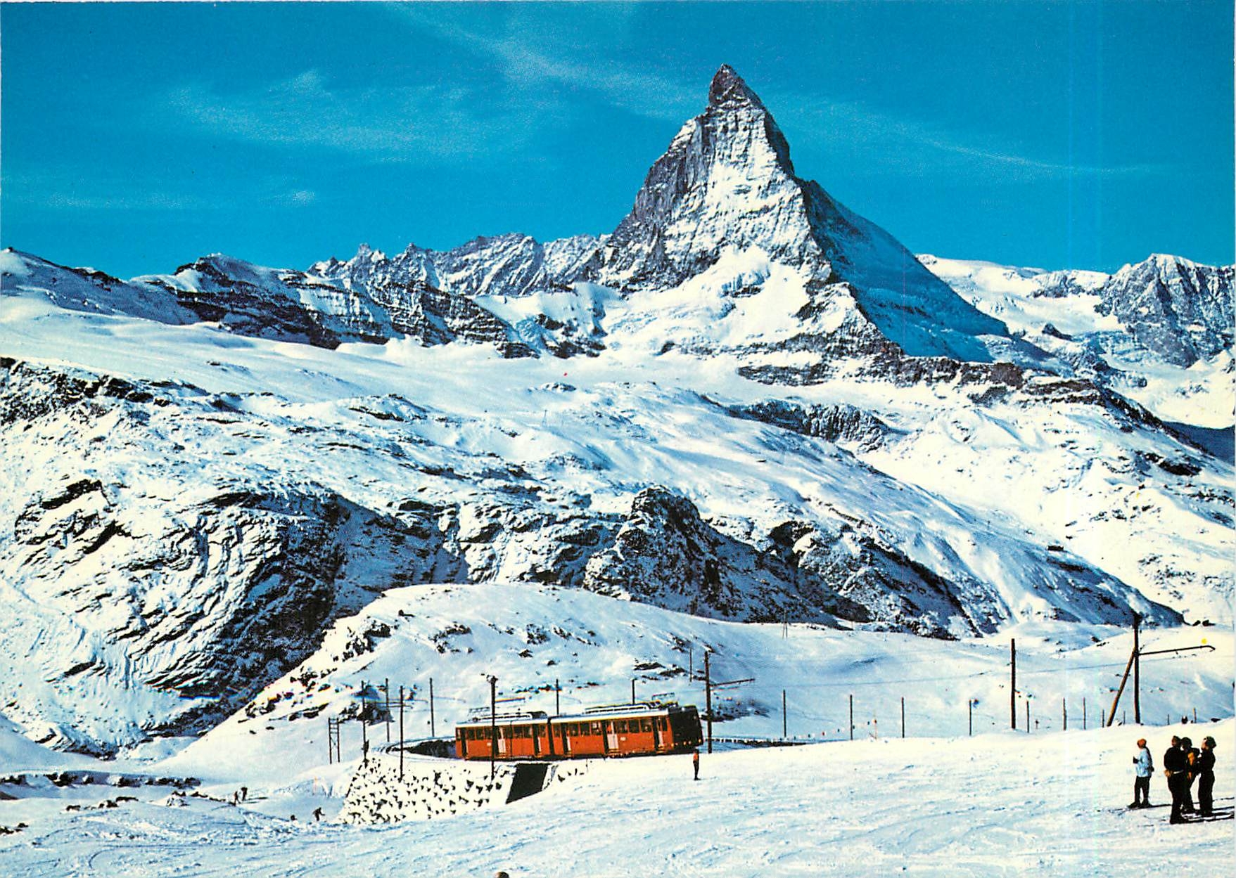 CPM Zermatt Gornergratbahn mit Matterhorn