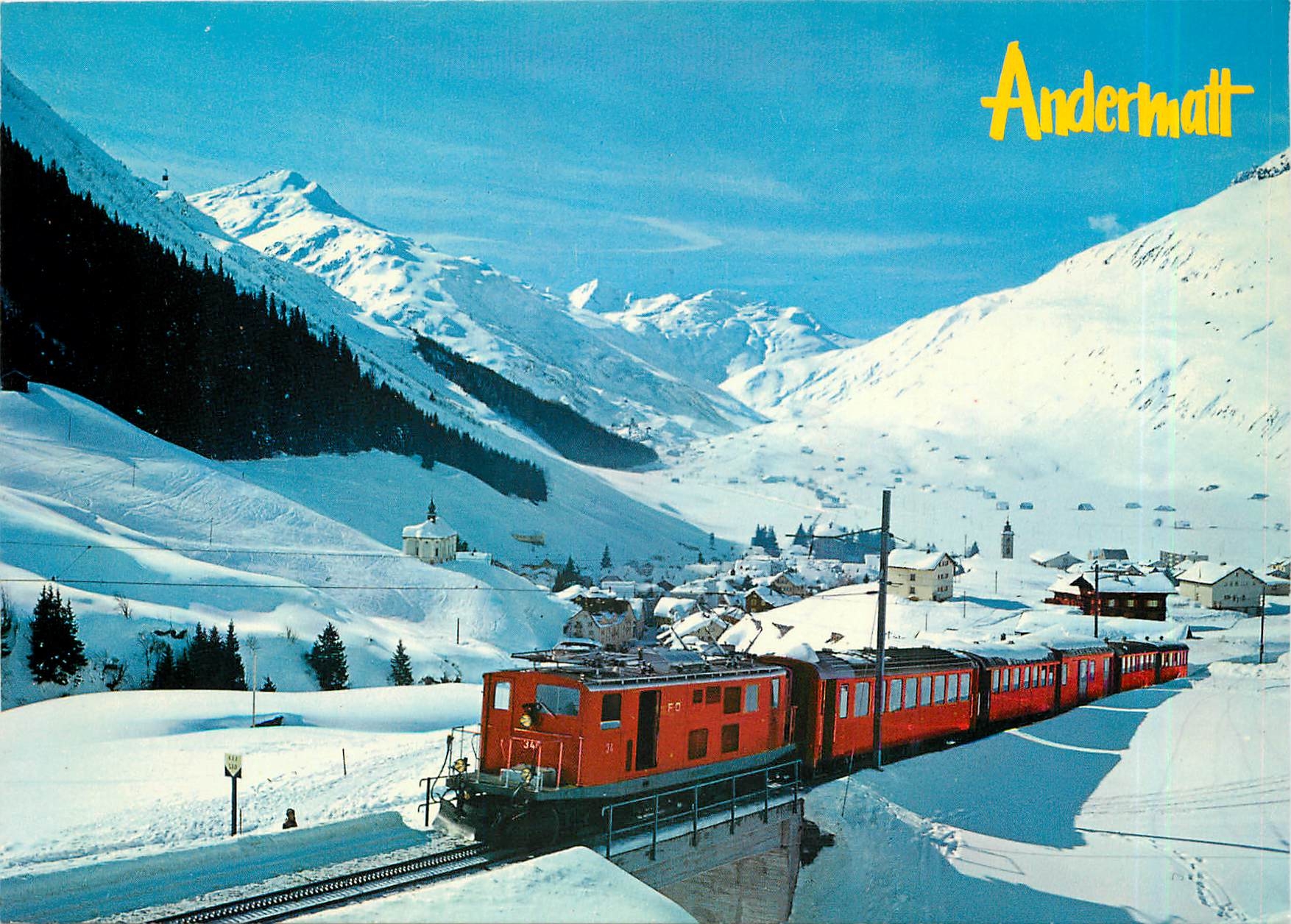 CPM Andermatt mit Furka Oberlap Bahn