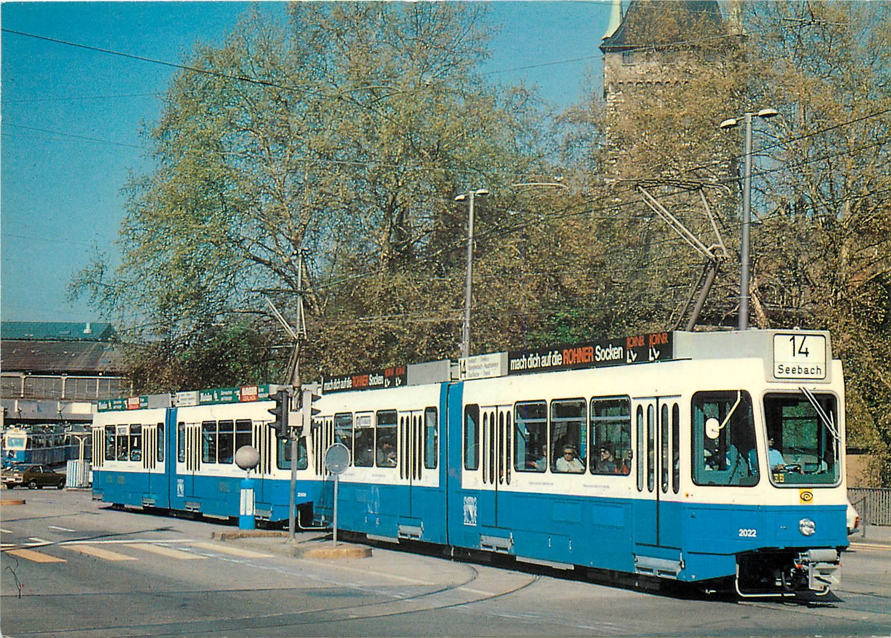 CPM Verkehrsbetriebe der Stadt Zurich Gelenkwagenzug