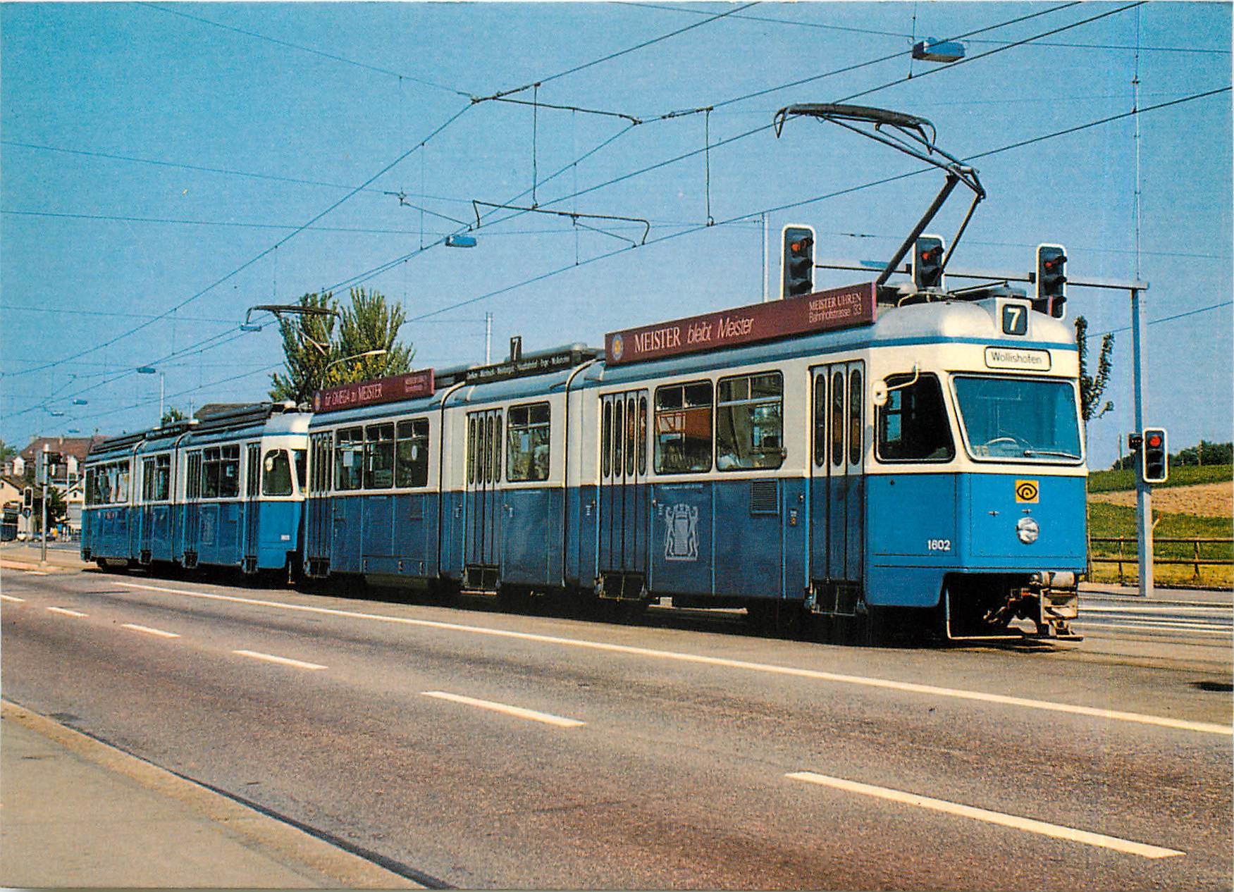 CPM Verkehrsbetriebe der Stadt Zurich Gelenkwagenzug