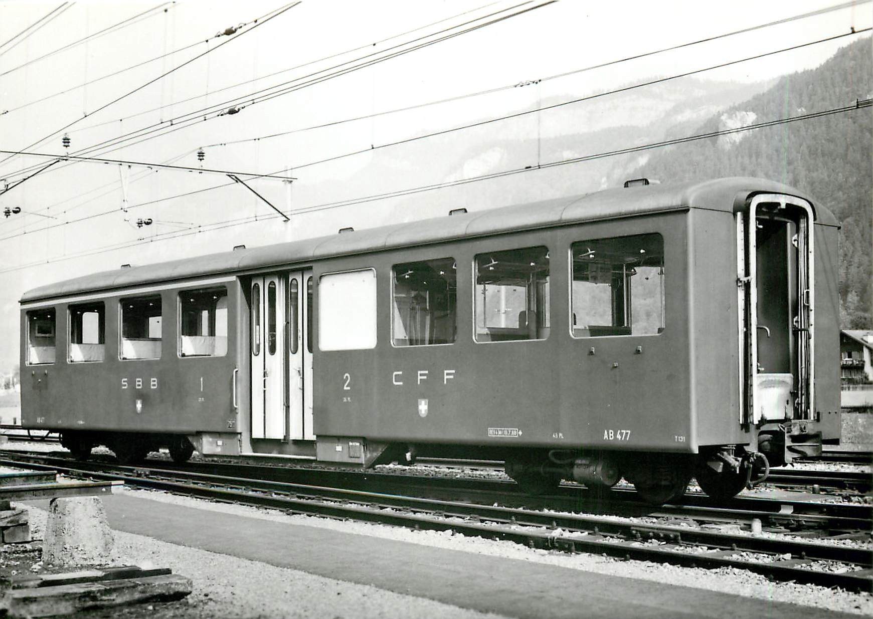 CPM SBB CFF Brunig voie étroite