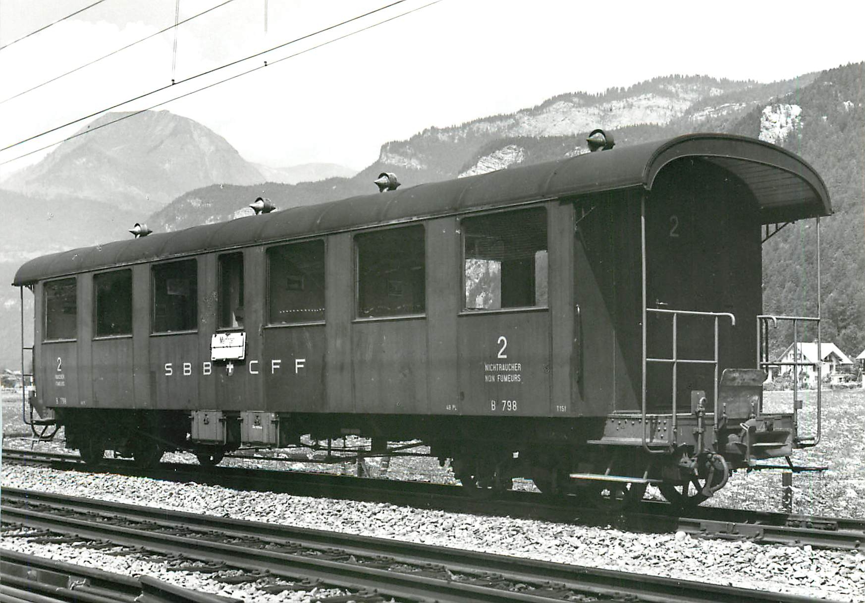 CPM SBB CFF Brunig voie étroite