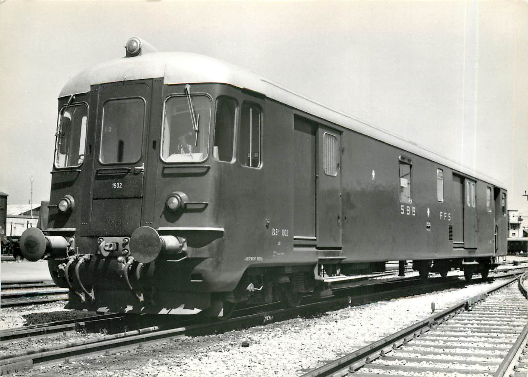 CPM Fourgon de commande pour les trains navettes DZ