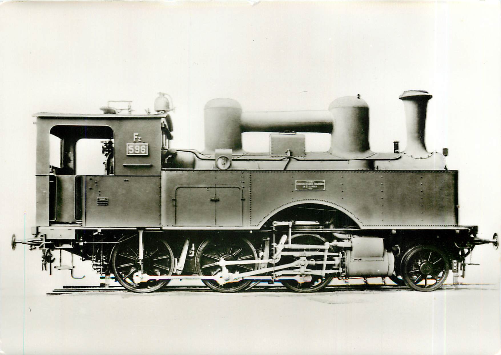 CPM Wurttembergische Staatsbahnen Zahnoradiokomotive