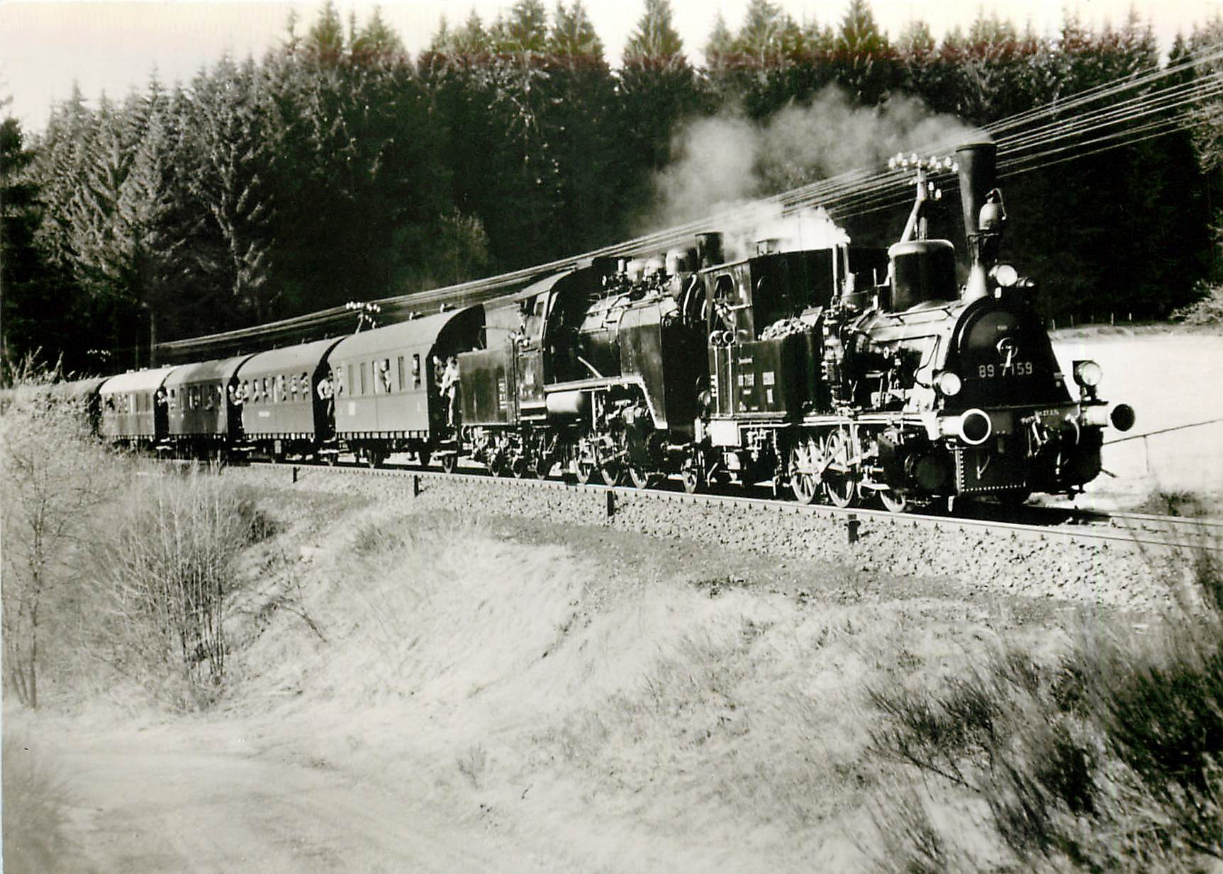 CPM Sonderzug der Deutschen Gesellschatf fur Eisenbahngeschichte