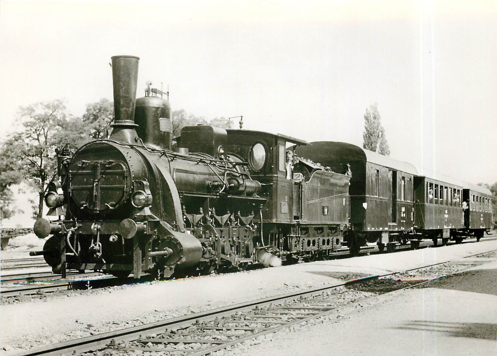 CPM Raab Odenburg Ebenfurther Eisenbahn DGEG Sonderzug mit lokomotive