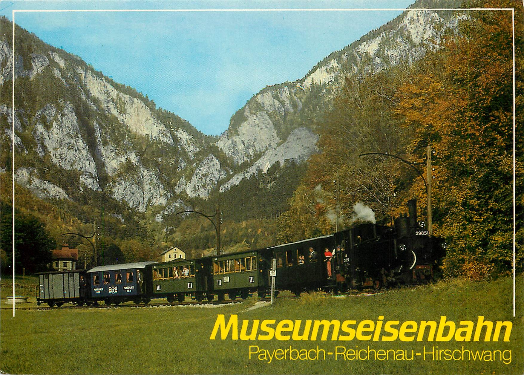 CPM Museumseisenbahnzug mit Dampflok 