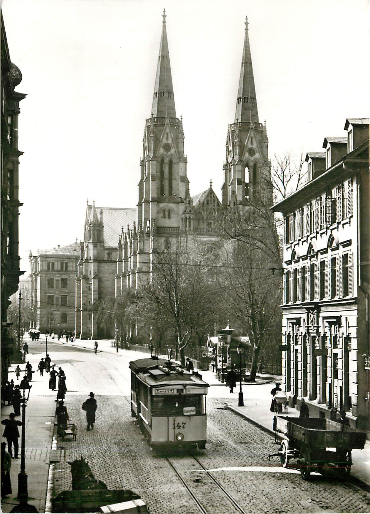 CPM Stuttgart Tubinger StraBe april 1905