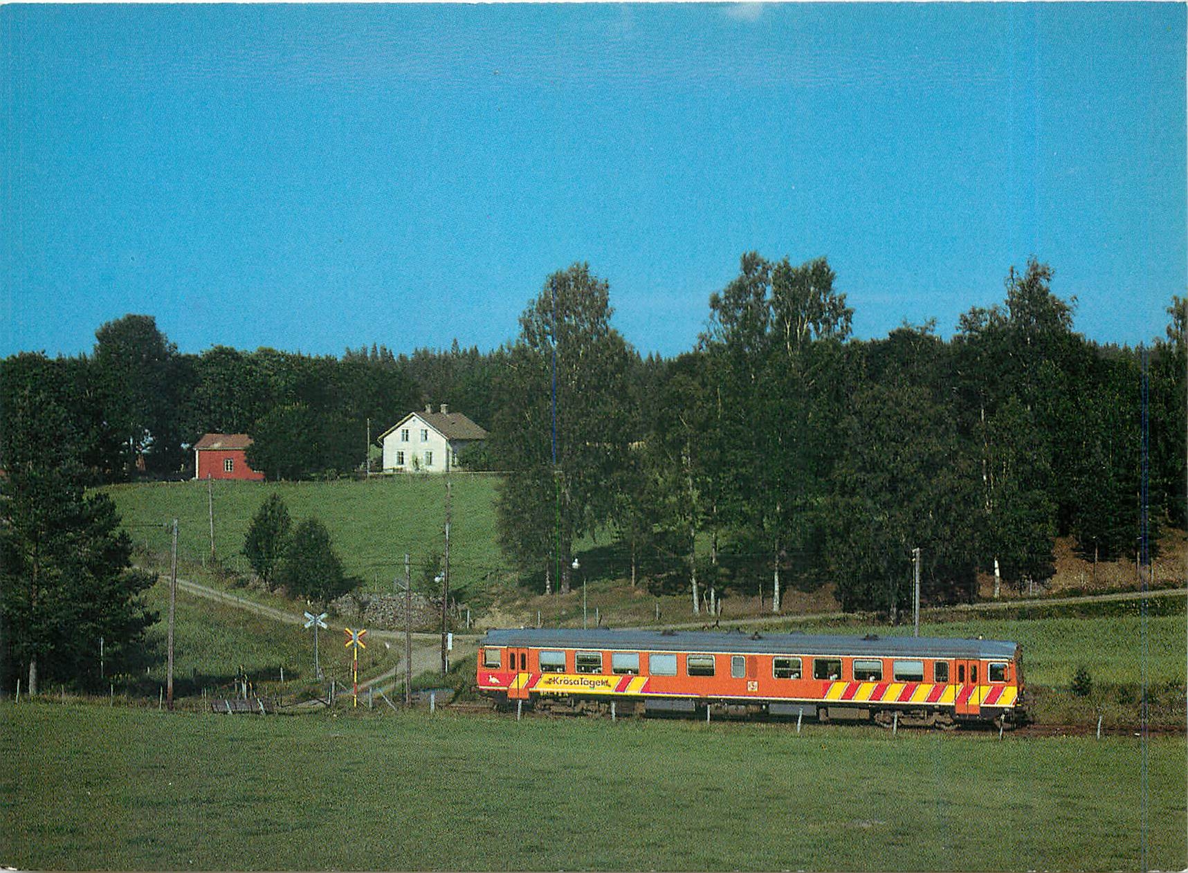 CPM The lingonberry train named Lina Sandell 