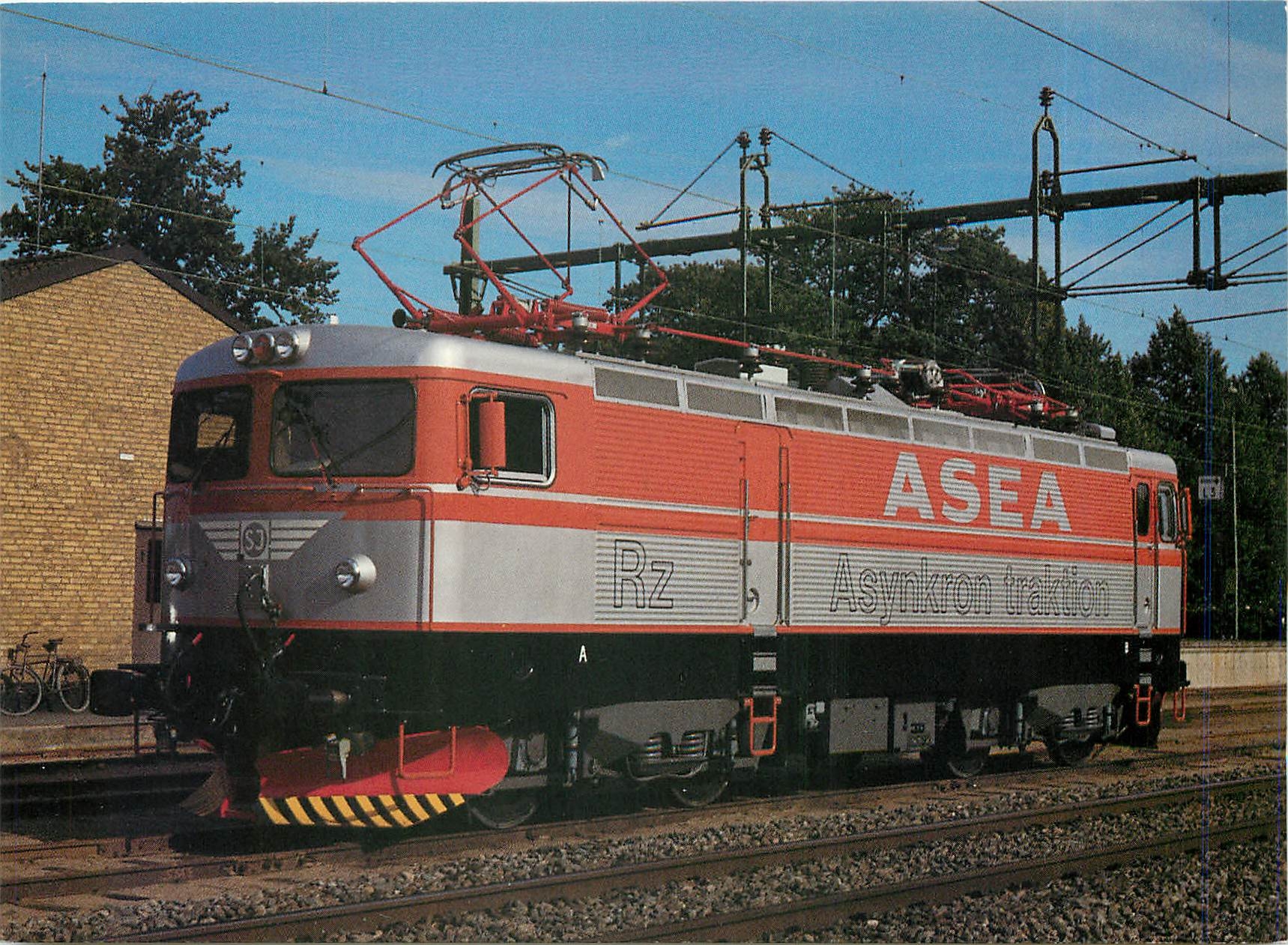 CPM ASEA Rz experimental locomotive for asynochronus traction 