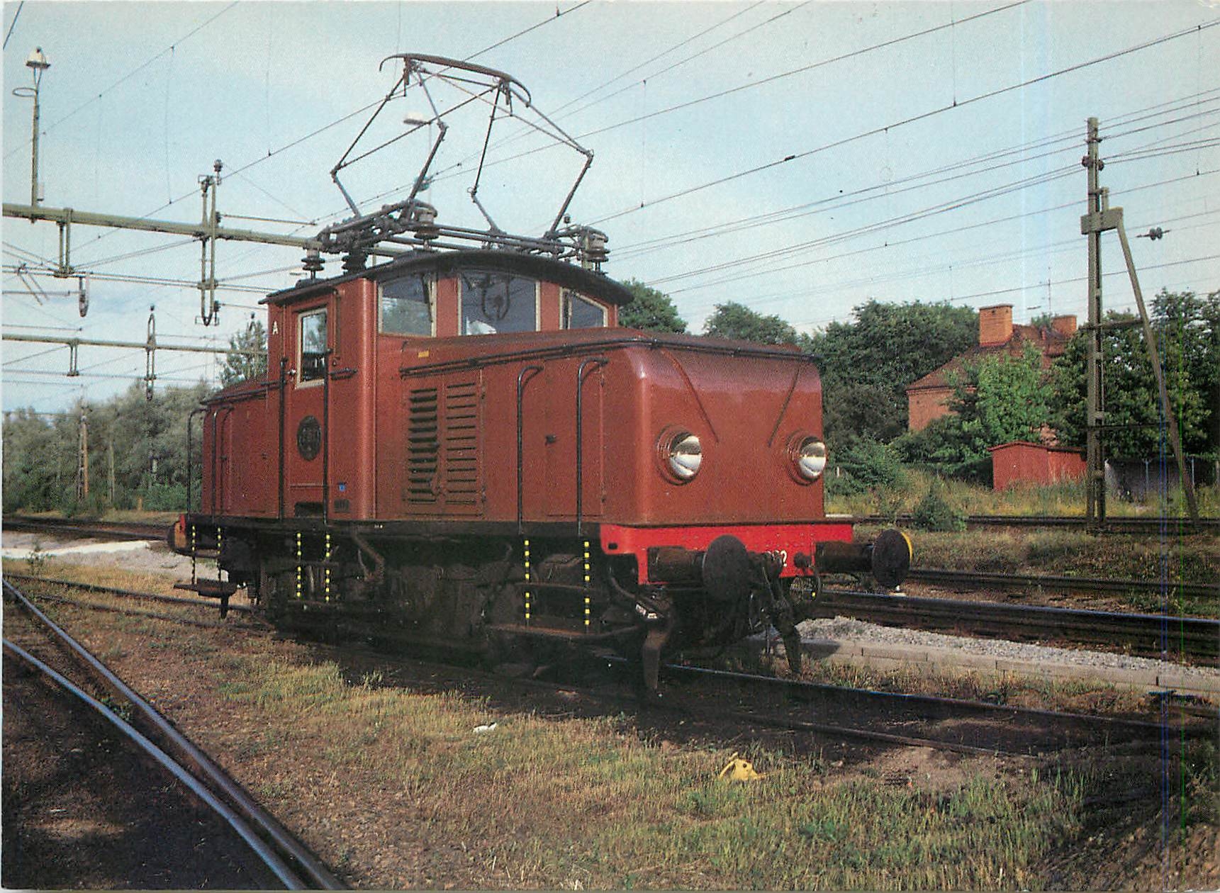 CPM SJ UB class electric chunter at Hallsberg