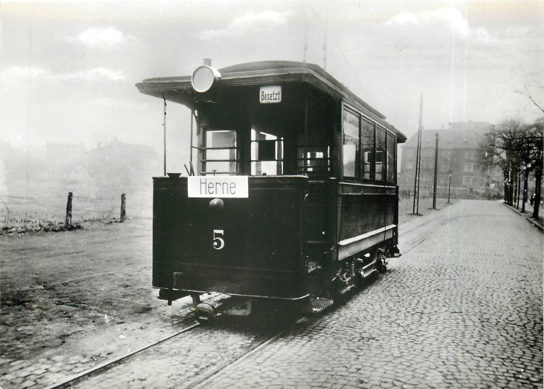 CPM Triebwagen Baujahr 