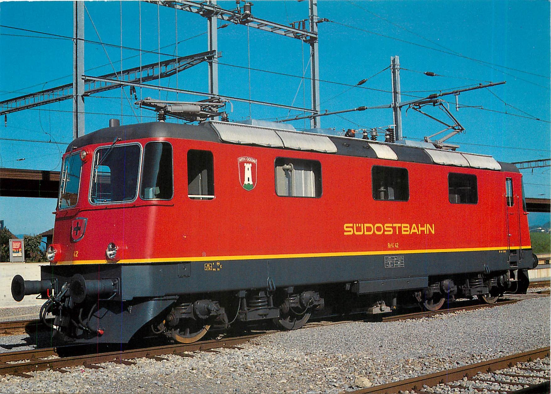 CPM Schweizerische Sudostbahn elektrishe lokomotive