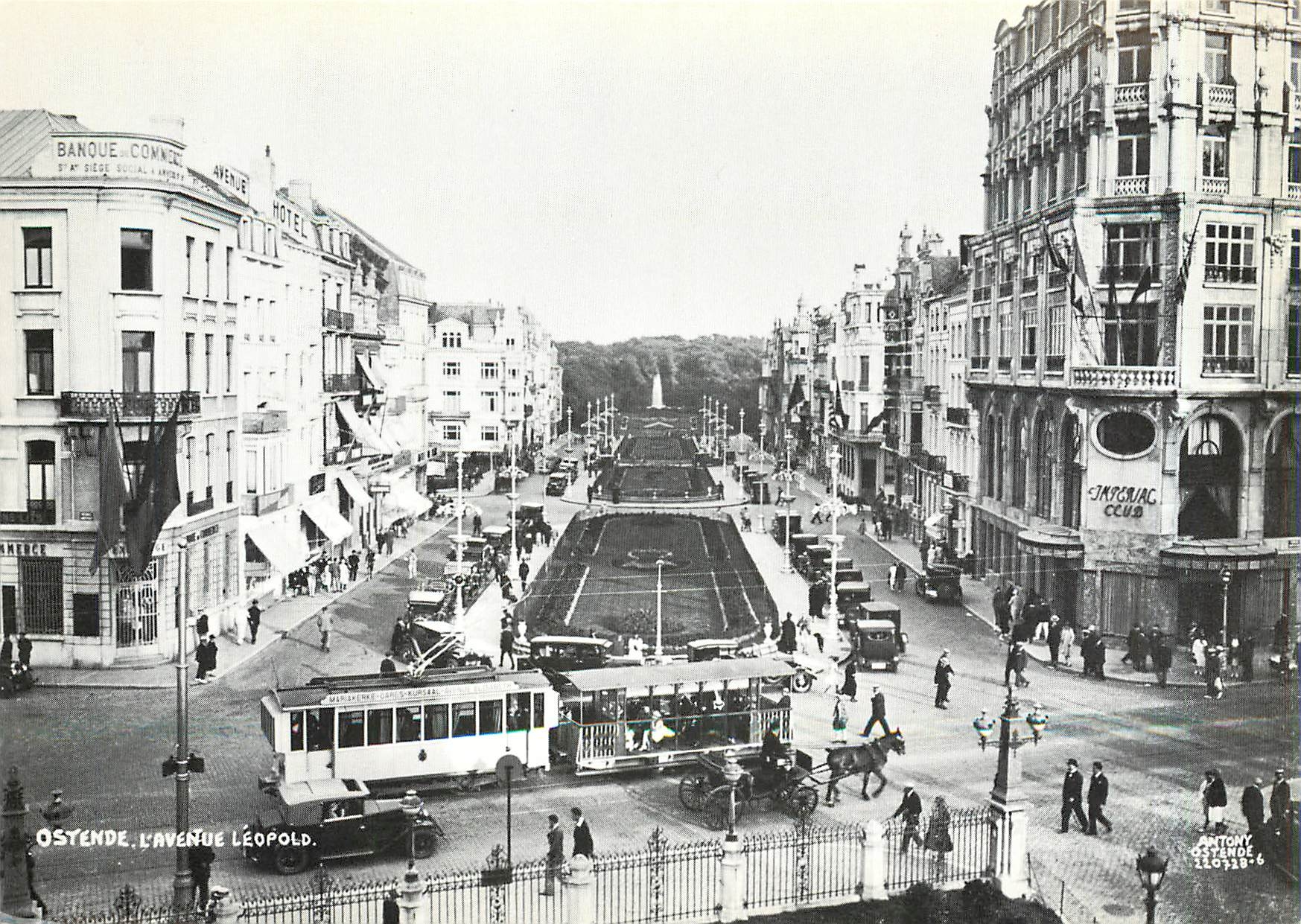 CPM SNCV Oostende avenue Léopold motice