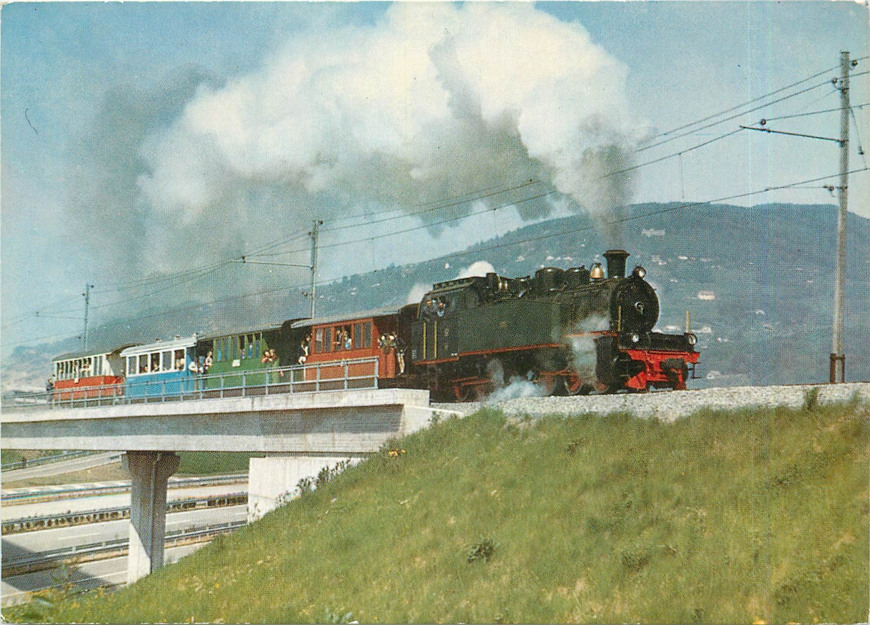 CPM Le petit train BlonayChamby à Saint Légier