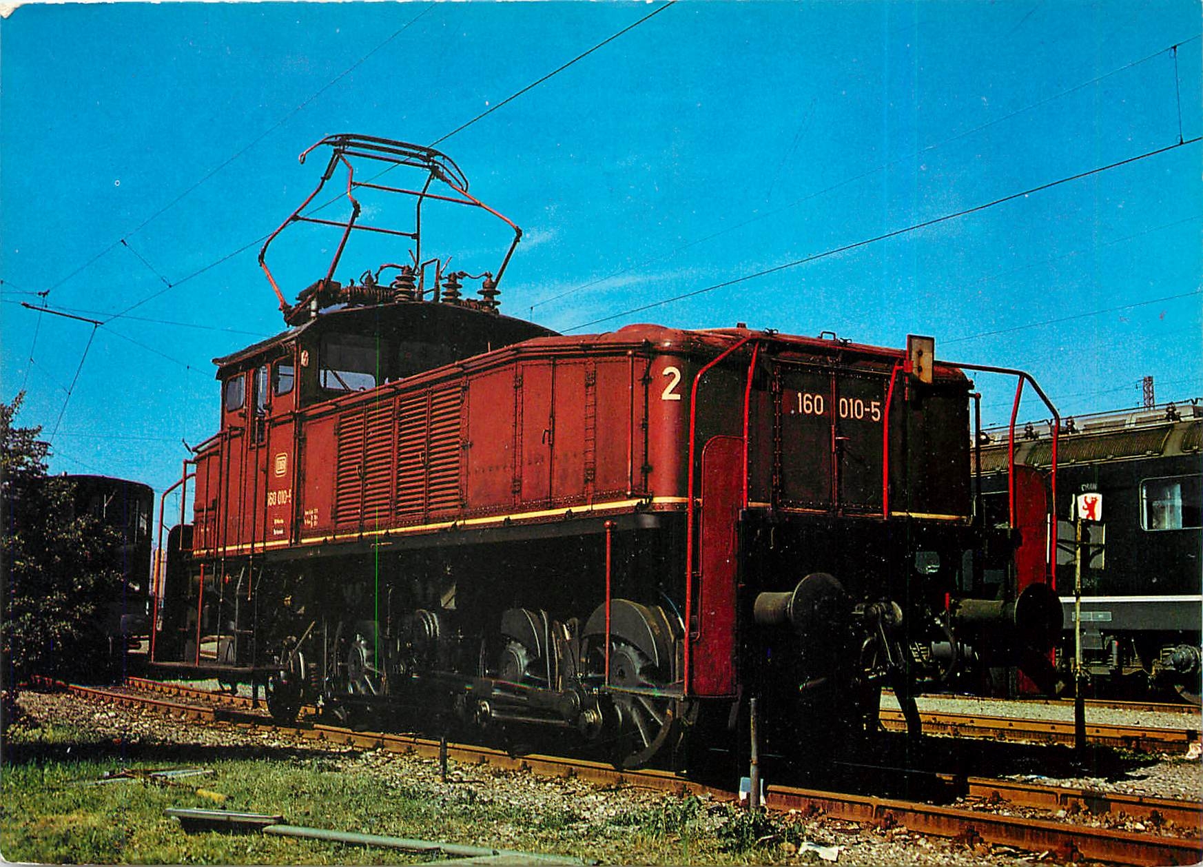 CPM Locomotive de chemin de fer Allemand