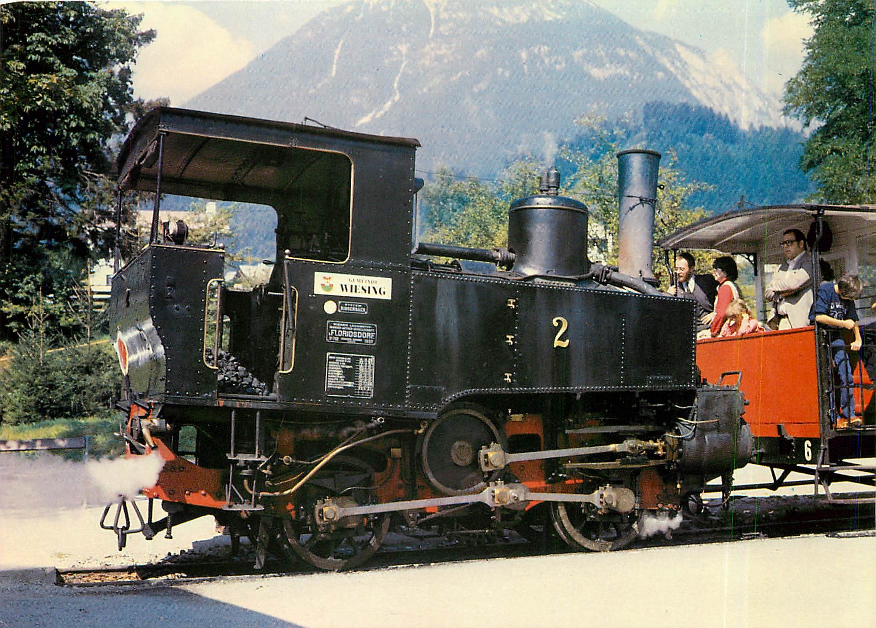 CPM Achensee railway rack locomotive