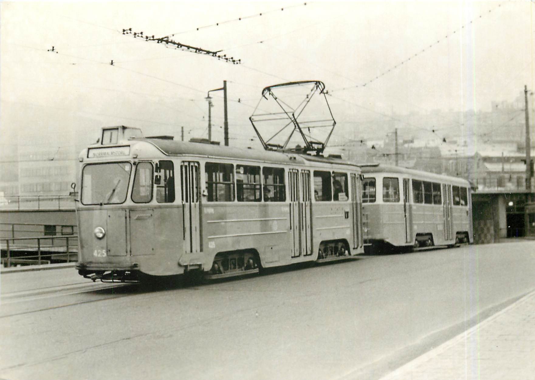 CPM Linje Utgaende tag vid Slussen