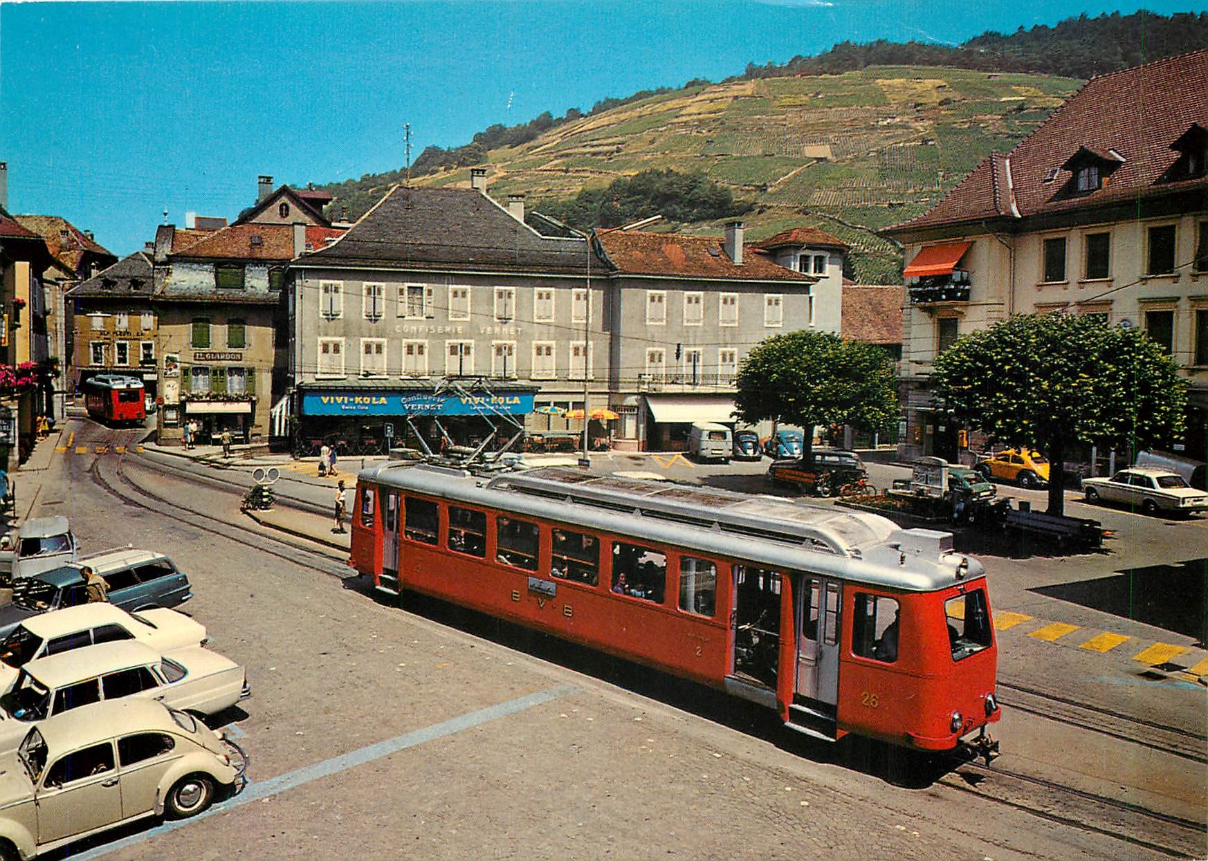CPM Bex Les Bains Place du marché