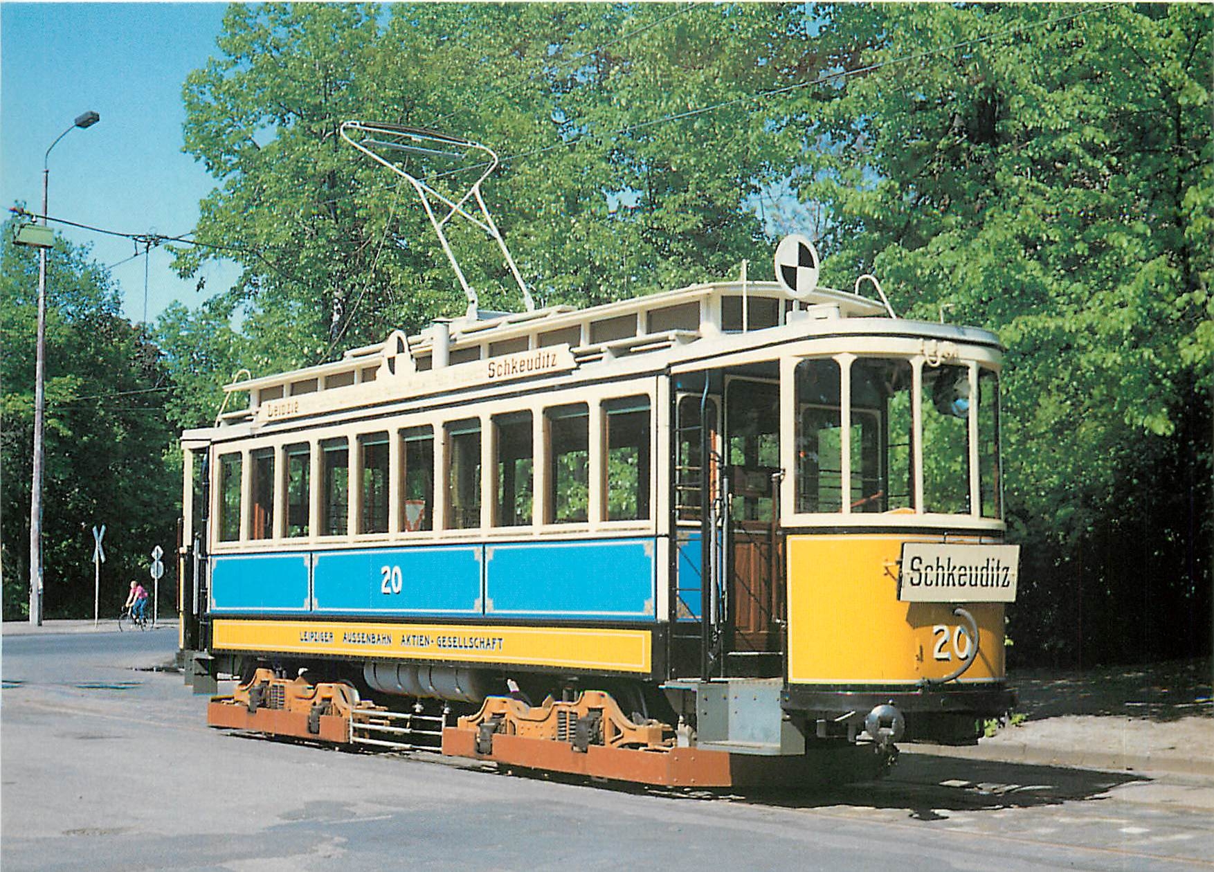CPM Historischer Triebwagen der Leipziger Aubenbahn