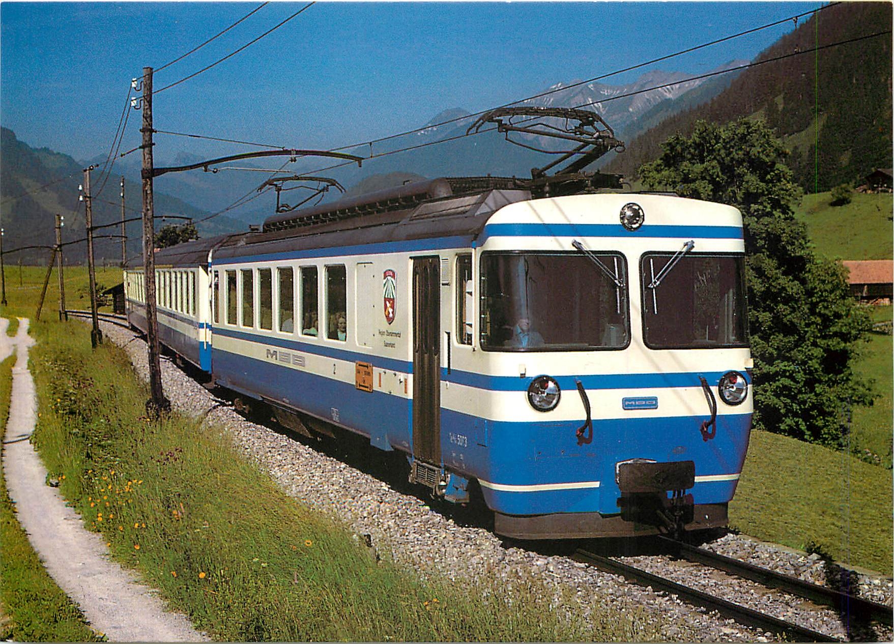 CPM Montreux oberland bernoise motrice electrique