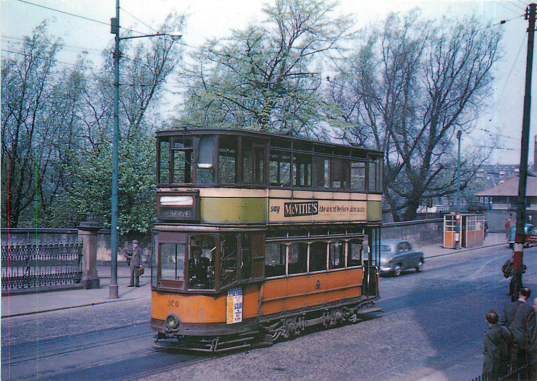 CPM Glasgow corporation transport at Kelvinside terminus
