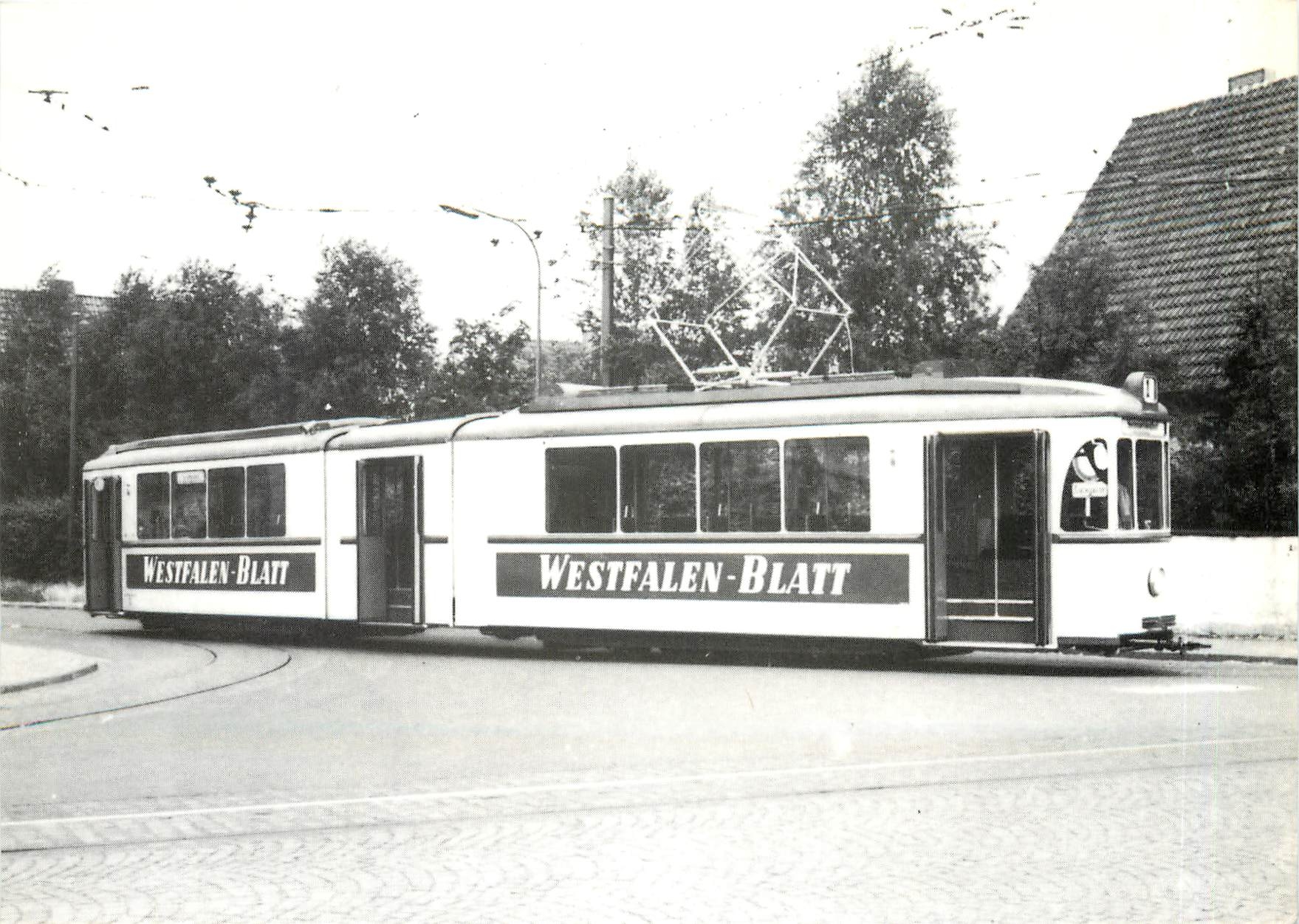 CPM Bielefeld Vierachsiger umbau Gelenktriebwagen