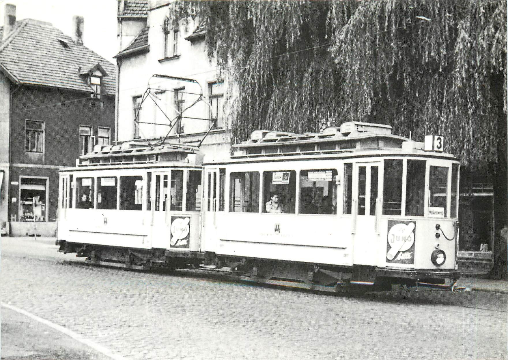 CPM Bielefeld Umbau Doppeltriebwagen Baujahr