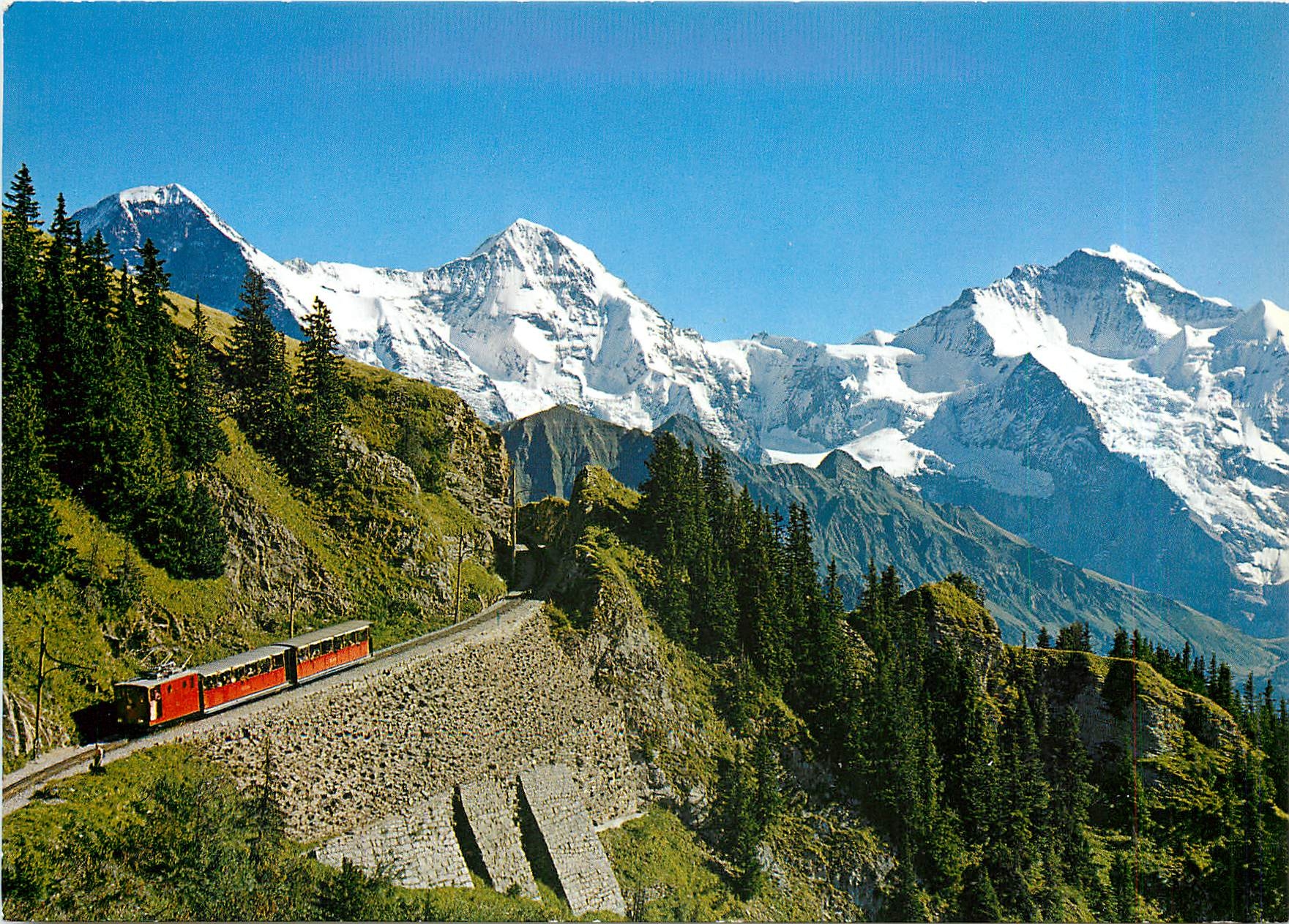 CPM  Switzerland Eiger Monch