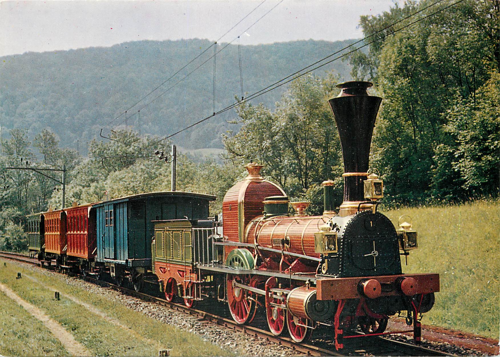 CPM The Spanish Brotil Bahn The firs Swiss Railway 1847 