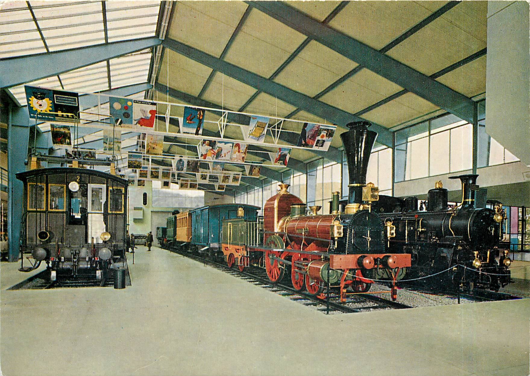 CPM Verkehrshaus der Schweiz Luzern Hall of railway rolling Stock 