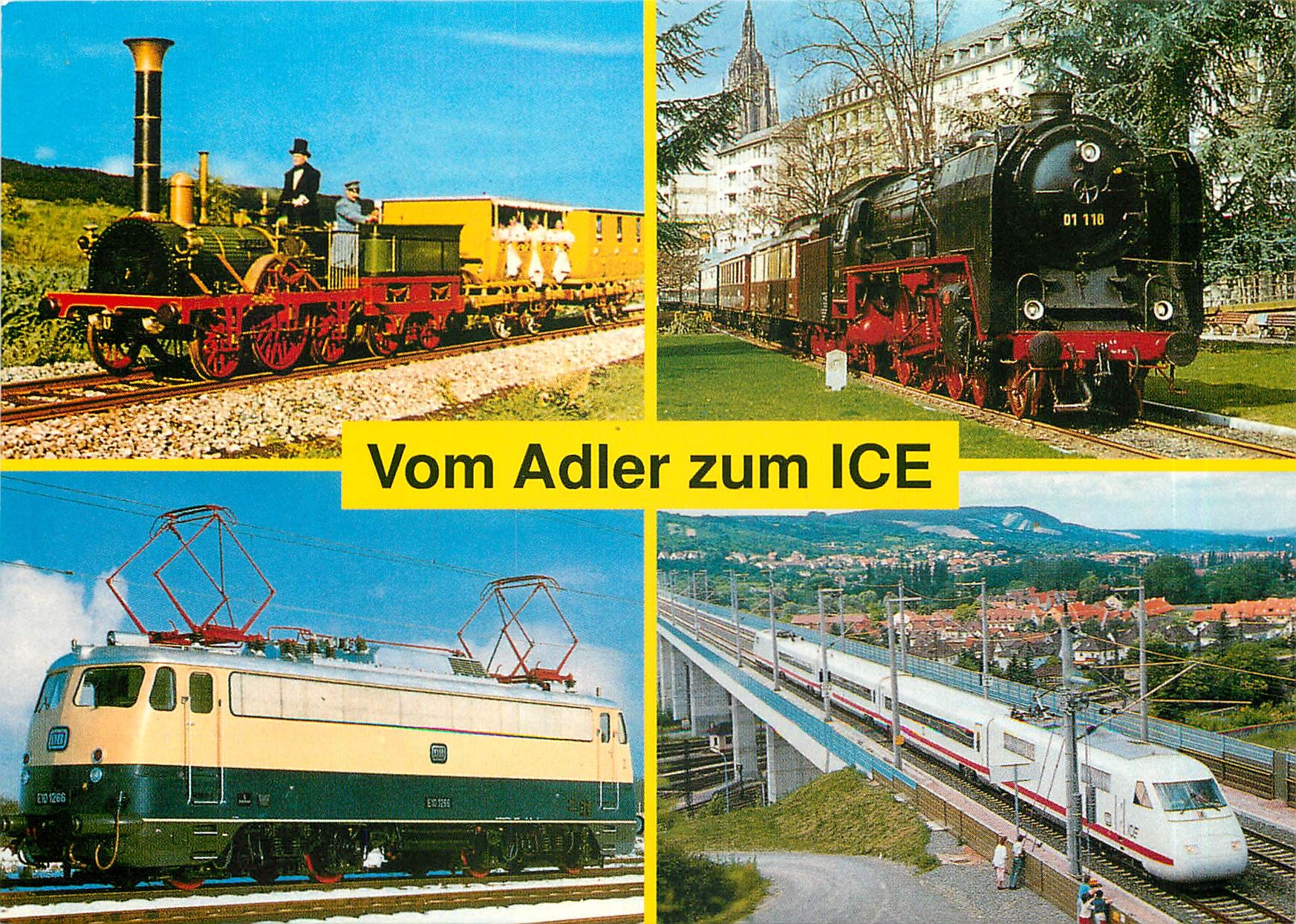 CPM Locomotive ADLER Locomotive 01 118 Locomotive E10 1266 
