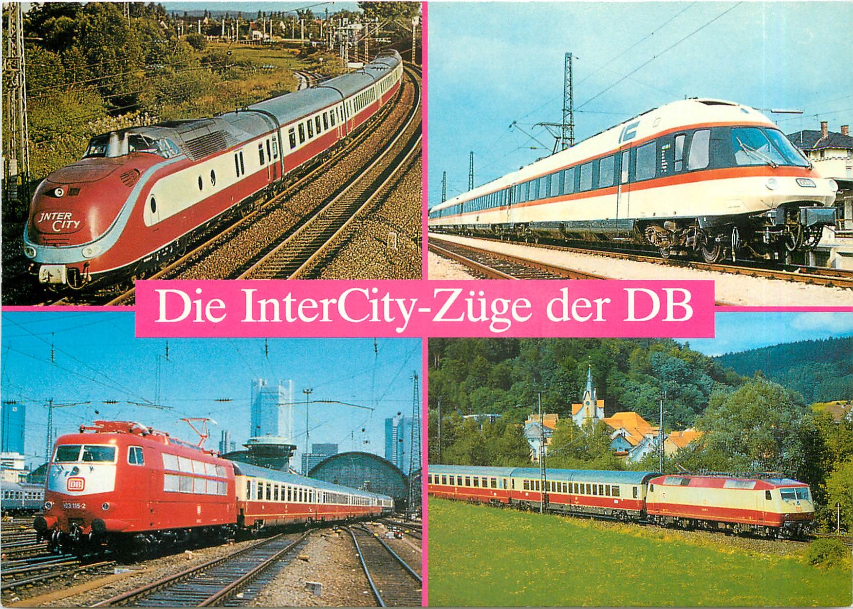 CPM Diesel Triebwagenzuf BR 601 Elektro Triebwagen 403 005 Locomotive 103 115 Locomotive 120 005 