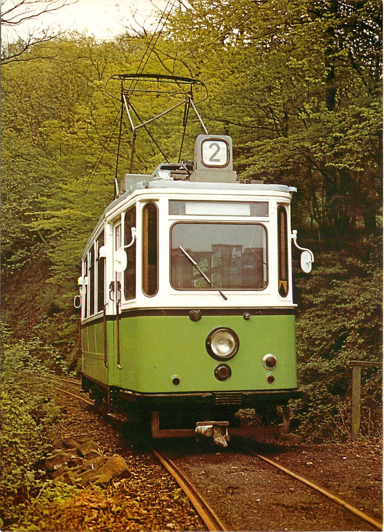 CPM Museums Strassenbahn Wuppertal Kohlfurth Cronenberg Triebwagen 53 ex Reutlinger Kohlfurth Strass