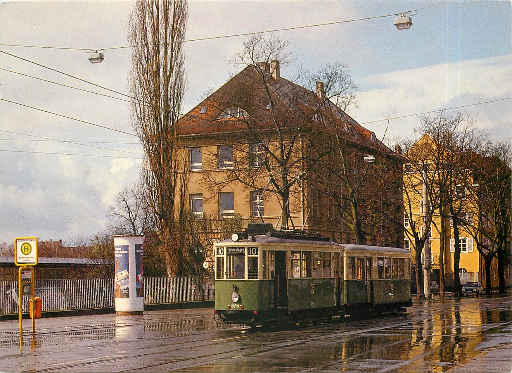 CPM Nurnberg Further Strassenbahn Triebwagen 876 